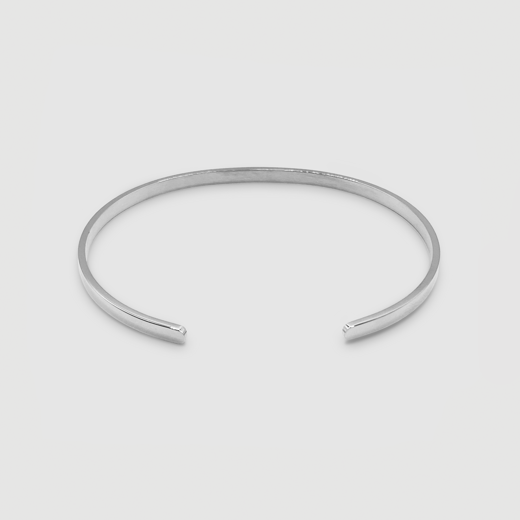 PULSEIRA CLASSIC CUFF 3MM (PRATA)