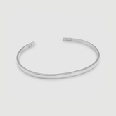 PULSEIRA CLASSIC CUFF 3MM (PRATA)