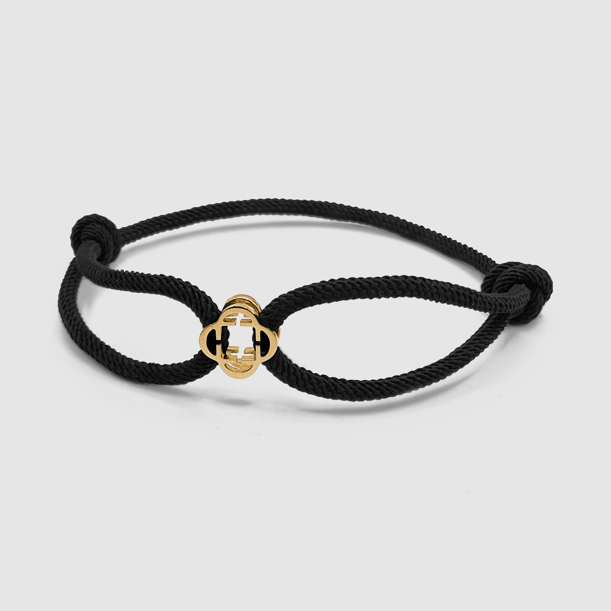 PULSEIRA BLACK CORD (OURO)