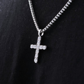 CORRENTE ICED CROSS (PRATA)