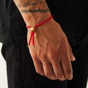 PULSEIRA RED CORD TOGGLE (OURO)