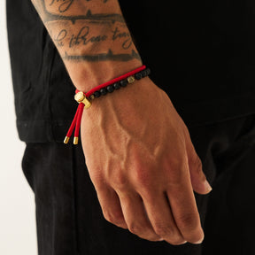 PULSEIRA RED CORD TOGGLE (OURO)