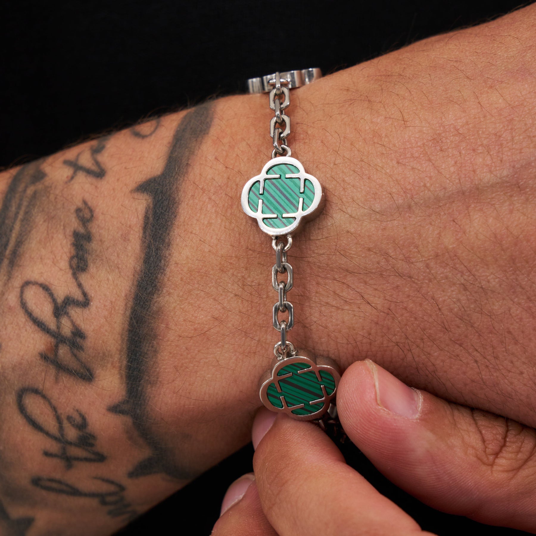 PULSEIRA CLOVER GREEN (PRATA)