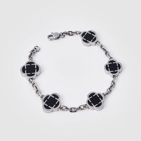 PULSEIRA ONYX CLOVER (PRATA)