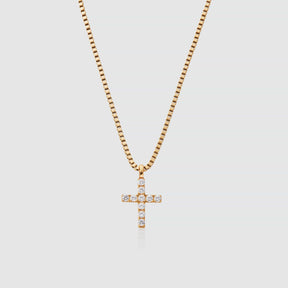 CORRENTE ICED CROSS (OURO)