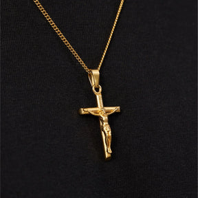 CORRENTE CRUCIFIX (OURO)