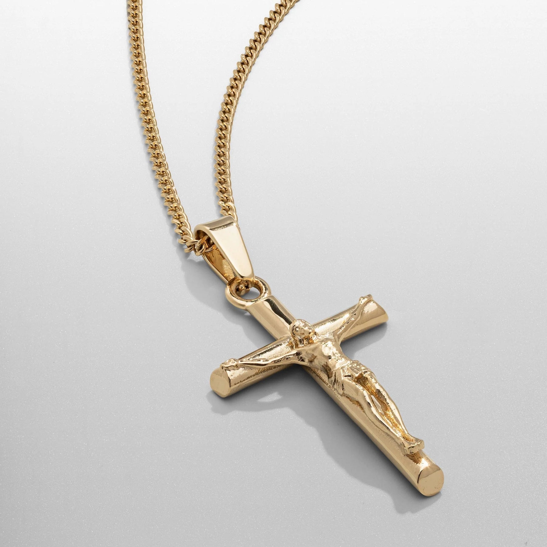 CORRENTE CRUCIFIX (OURO)