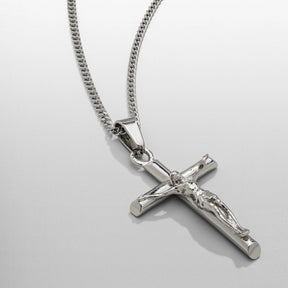 CORRENTE CRUCIFIX (PRATA)